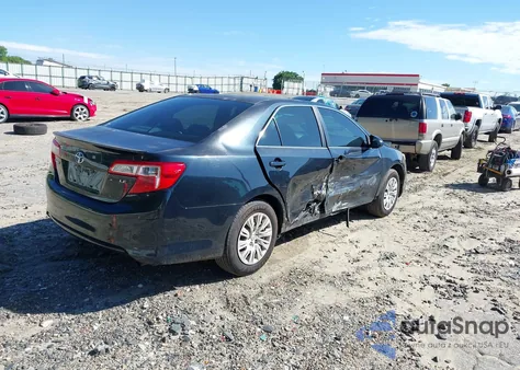 2012 Toyota Camry Le из США, поврежденный, VIN 4T4BF1FKXCR213476